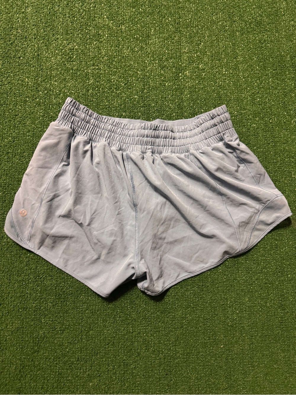 lululemon athletica Pale Blue Women's Athletic Shorts